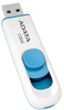 USB mälupulk Adata C008, USB 2.0, 16GB, valge/sinine