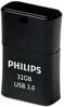 USB mälupulk Philips Pico Edition FM32FD90B, USB 3.0, 32GB, must