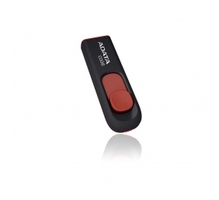USB mälupulk Adata C008 AC008-32G-RKD, USB 2.0, 32GB, must/punane