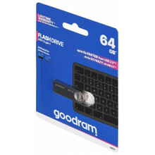 USB mälupulk Goodram UNO3, USB 3.2 Gen 1, 64GB, hõbe