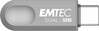 USB mälupulk Emtec D280, USB 3.2, 128GB, hõbe
