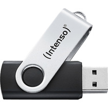 USB mälupulk Intenso Office Line 3543480, USB 3.2 Gen 1, 32GB, hõbe-must