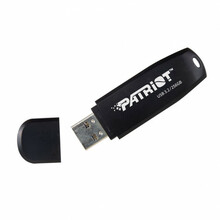 USB mälupulk Patriot Xporter Core, USB 3.2 Gen 1, 256GB, must