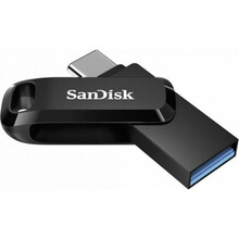 USB mälupulk SanDisk Ultra Dual Drive Go SDDDC3-064G-G46, USB 3.2, 64GB, must