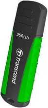 USB mälupulk Transcend JetFlash 810, USB 3.1, 256GB, must/roheline