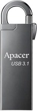 USB mälupulk Apacer AH15A AP16GAH15AA-1, USB 3.0, 16GB, hõbedane
