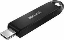 USB mälupulk SanDisk Ultra SDCZ460-032G-G46, USB 3.1, 32GB, must
