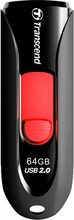 USB mälupulk Transcend JetFlash 590 TS64GJF590K, USB 2.0, 64GB