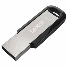 USB mälupulk Lexar JumpDrive M400, USB 3.0, 128GB, must/hall