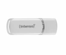 USB mälupulk Intenso Flash Line, USB 3.1, 128GB, valge