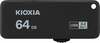 USB mälupulk Kioxia TransMemory U365 LU365K064GG4, USB 3.0, 64GB, must