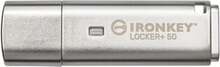 USB mälupulk Kingston IronKey Locker+ IKLP50, USB 3.2, 64GB, hõbe