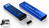 USB mälupulk iStorage datAshur Pro+C XTS-AES 256-bit, USB-C, 512GB, alumiinium, militaarstandard, FIPS 140-3 L3, veekindel