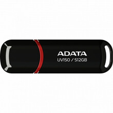 USB mälupulk ADATA UV150, USB 3.2, 512GB, must