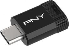 USB mälupulk PNY Elite-X P-FDI256EXFITC-GE, USB-C 3.2, 256GB, must