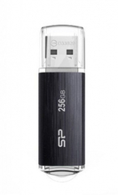 USB mälupulk Silicon Power Blaze B02, USB 3.2, 256GB, must