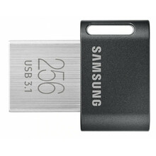 USB mälupulk Samsung FIT Plus MUF-256AB/APC, USB 3.1, 256GB, must/hõbe