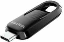 USB mälupulk SanDisk Ultra Slider SDCZ480-032G-G46, USB-C, 32GB, must