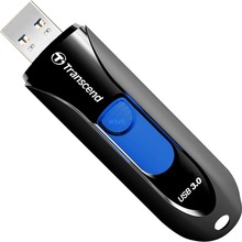 USB mälupulk Transcend JetFlash 790K, USB 3.0, 16GB, must