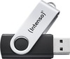 USB mälupulk Intenso Office Line, USB 3.2 Gen 1, 256GB, must/hõbe