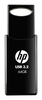 USB mälupulk HP 712W, USB 3.2, 64GB, must