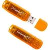 USB mälupulk Intenso Rainbow Line, USB 2.0, 2x64GB, oranž