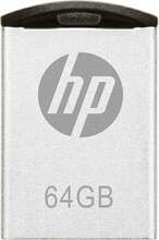USB mälupulk HP v222w, USB 2.0, 64GB, hõbe