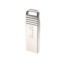 USB mälupulk Borofone BUD1 Nimble, USB 2.0, 16GB, hõbedane