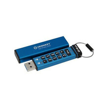 USB mälupulk Kingston IronKey Keypad 200, USB 3.0, 64GB, sinine
