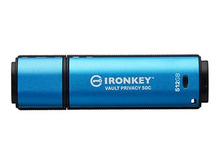 USB mälupulk Kingston IronKey Vault Privacy 50C IKVP50C/512GB, USB-C, 512GB, sinine