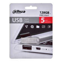USB mälupulk Dahua USB-U106-30-128GB, USB 3.0, 128GB, hõbe