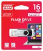 USB mälupulk Goodram UTS3, USB 3.0, 16GB, must