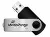 USB mälupulk Mediarange MR907, USB 2.0, 4GB, must/hõbe