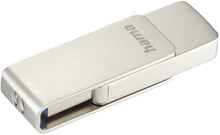 USB mälupulk Hama Rotate Pro 00182487, USB 3.0, 256GB, hõbedane