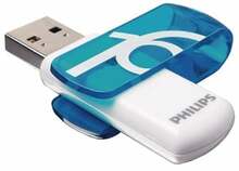 USB mälupulk Philips Vivid Edition, USB 2.0, 16GB, sinine
