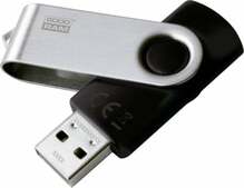 USB mälupulk Goodram Twister UTS3, USB 3.0, 128GB, must