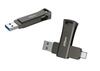 USB mälupulk Dahua USB-P629-32-128GB, USB 3.2, 128GB, must/hõbe
