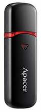 USB mälupulk Apacer AH333, USB 2.0, 32GB, must