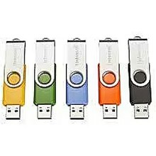 USB mälupulk Intenso 3503595, USB 2.0, 5x64GB, multipack