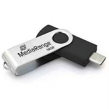 USB mälupulk MediaRange MR1951, USB-C, 16GB