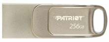 USB mälupulk Patriot Tab T560, USB 3.2, 256GB, hõbe