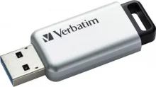 USB mälupulk Verbatim Secure Pro, USB 3.2, 64GB, hõbe
