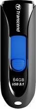 USB mälupulk Transcend JetFlash 790, USB 3.1, 64GB, must