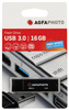 USB mälupulk AgfaPhoto 10569, USB 3.2 Gen 1, 16GB, must
