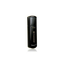 USB mälupulk Transcend Classic JF350, USB 2.0, 16GB, must