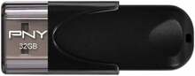 USB mälupulk PNY Technologies Attache4 FD32GATT4-EF, USB 2.0, 32GB