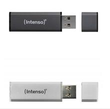 USB mälupulk Intenso Alu Line, USB 2.0, 32GB, hõbe/antratsiit, 2 tk