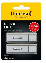 USB mälupulk Intenso Ultra Line, USB 3.2, 64GB, topeltpakk