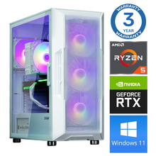 Intop Ryzen 5 3600 16GB 250GB SSD M.2 NVME RTX3050 6GB Win11