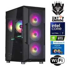 Intop Aqua Ultra 7 265KF 16GB DDR5 1TB SSD M.2 NVME RTX5050 8GB Windows 11 WiFi